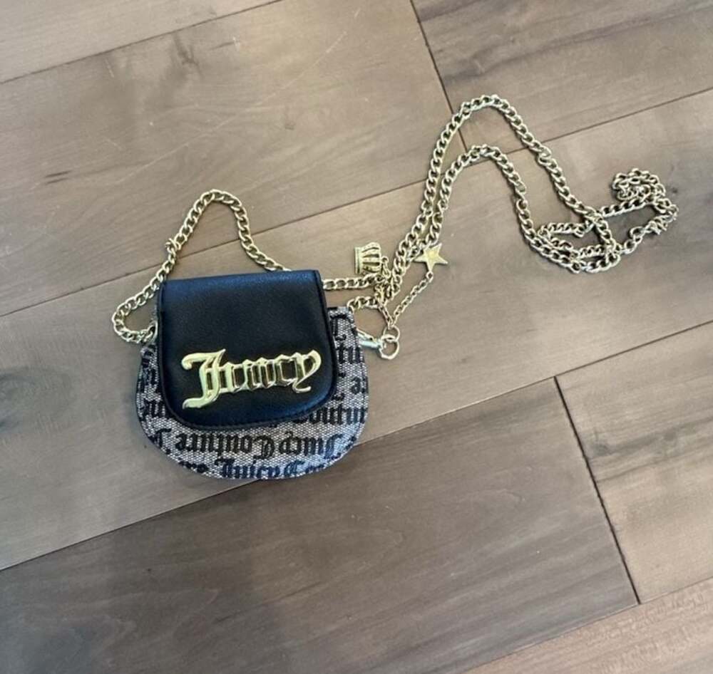 Juicy Couture Monogram Logo Mini Crossbody Bag